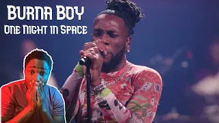 Burna Boy Presents One Night in Space - Live from Madison Square Garden |Reaction|
