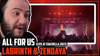 Labrinth & Zendaya - All For Us (Live at Coachella 2023) - TEACHER PAUL REACTS