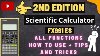 Casio Fx-991ES Plus 2nd Edition Scientific Calculator 🔥 Setup 🔥 Modes 🔥 Features and Functions