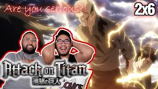 MANGA READER & NON-READER react to Attack on Titan 2x6