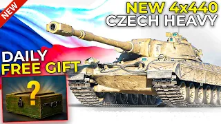 DAILY GIFT, Vz 58 Koncept, Update 1.24 and More | World of Tanks