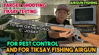 Vlog#165: Grabe first cock palang tumatalsik na ang isda sa airgun na ito. Airgun Fishing...