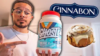 Cinnabon x Ghost Protein! | Honest Review