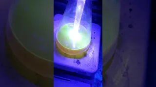 Turmeric Butanol extract with a Laser Part 2.