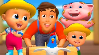 Farmer In The Dell + More Educational Videos & Rhymes for Kids