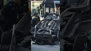 6-vehicle accident in Tampines