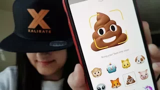 Playing with Animoji on the iPhone X