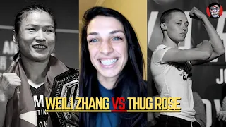 Mackenzie Dern talks Rose Namajunas' chances against Zhang Weili