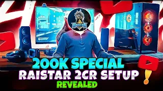 Finally Raistar Pc 🖥 Setup Revealed 🤯🔥Raistar Handcam Gameplay🤯❤ [Must Watch] - Garena Free Fire Max