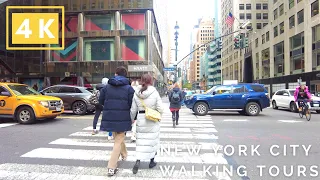 [4K] NYC Walking Tours | Downtown Manhattan Stroll on Lexington Avenue💫Grand Central Waldorf Astoria