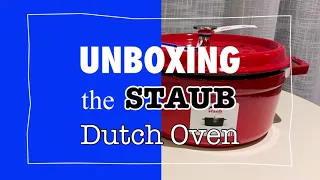 STAUB 4 qt Dutch Oven / UNBOXING Sarah"s Table Ep. 46 #sarahstablechannel