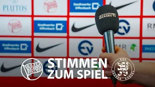 Die Stimmen zum Spiel Kickers Offenbach vs. KSV Hessen Kassel