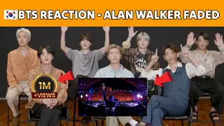 Alan Walker - Faded (Live Performance) (BTS REACTION)