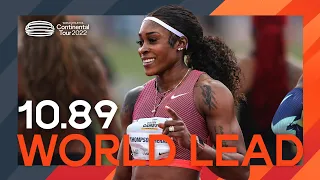 Olympic champion Elaine Thompson-Herah returns over 100m | Continental Tour Gold 2022