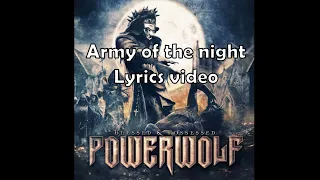 Powerwolf: Army of the Night - Lyrics Video