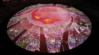 「広島平和記念資料館」原爆投下CG映像 - Hiroshima PeaceMemorial Museum