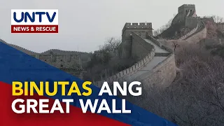 Great Wall of China, binutas na may "irreversible damage" ng dalawang trabahador