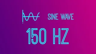 150 Hz Sine Test Tone | 1 HOUR