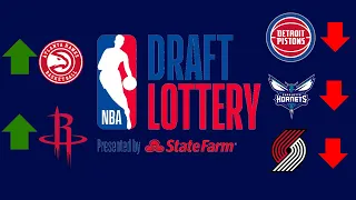 The Lottery Gods smiled on the Hawks and Rockets