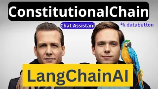 LANGCHAIN AI- ConstitutionalChainAI + Databutton AI ASSISTANT Web App ( in 13 minutes from scratch)