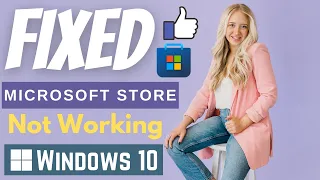 Fix Microsoft Store Not Working On Windows 10 2024 - Reinstall Microsoft Store | eTechniz.com 👍