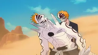 Hollowfied Ichigo VS Vizards English Sub