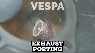 EXHAUST PORTing | vespa TUNING | POLINI 177 | FMP-Solid PASSion |