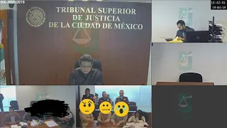 Defensa Solicita medida cautelar pero esta en continuación de audiencia inicial.