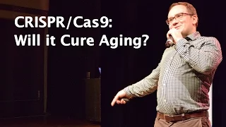 CRISPR Cas9: Will it Cure Aging? — Talk by Oliver Medvedik at D.N.A. Conference