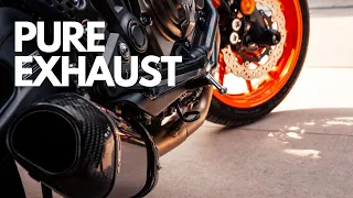 2019 MT 07 YOSHIMURA R-77 SOUND CHECK | NO BAFFLE | MT07 EXHAUST UPGRADE