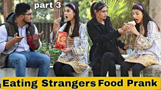 Eating Strangers Food Prank@crazycomedy9838