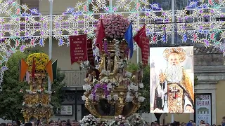 Aci Sant'Antonio 21 Agosto 2022 Festosa Uscita dalla Chiesa Madre del Cereo dei Contadini 4K