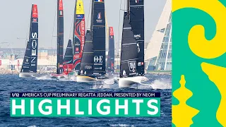 Race Day Two Highlights - America's Cup Preliminary Regatta Jeddah, Presented by NEOM