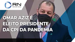 Omar Aziz é eleito presidente da CPI da pandemia