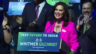 WATCH: Gretchen Whitmer inaugurated for second term as Michigan's governor