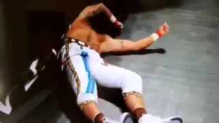 Enzo Amore Devastating Head Injury slow motion