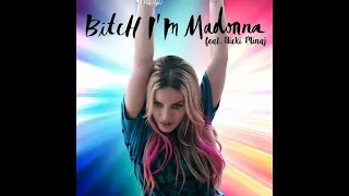 Madonna Feat. Nicki Minaj - Bitch I'm Madonna (Flechette Remix) (Official Audio)