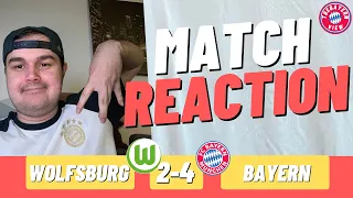 Bayern get important 3 points! - VfL Wolfsburg 2-4 Bayern Munich - Match Reaction