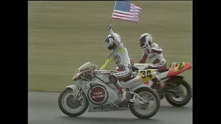 Motorbikes 1990 British GP 500cc,