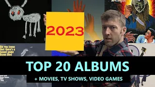 My Favorite Albums of 2023 (and Movies, TV Shows, and Video Games)