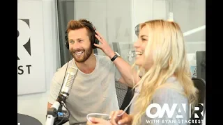 Ryan Shows Off Best Wingman Moves When Glen Powell Visits  | On Air with Ryan Seacrest