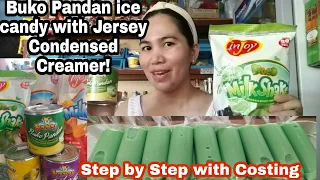 Gagawa ulit tayo ng Ice Candy! Buko Pandan flavor with Jersey Condensed Milk!May kasamang Yawyaw