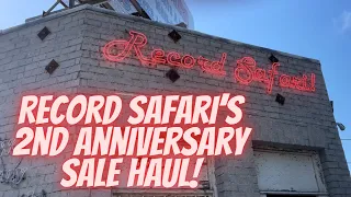 Record Safari’s 2nd Anniversary Sale Haul!