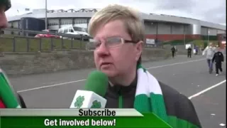 Celtic fan reaction