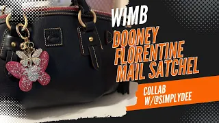 WIMB DOONEY & BOURKE MED FLORENTINE MAIL SATCHEL COLLAB W/@SimplyDee💖💖