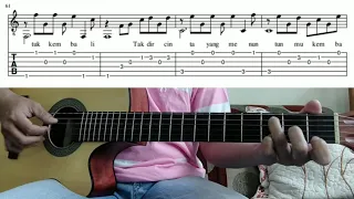 Seluruh Nafas Ini - Last Child Feat Giselle ( Fingerstyle + Tab )