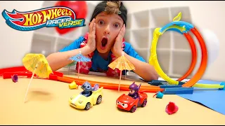 FATHER SON ULTIMATE CAR RACE / Hot Wheels Racerverse