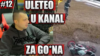 Reakcije na Padove Motora - Odleteo Motorom u Kanal za Go*na !!! #12