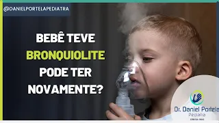 Bebê teve bronquiolite pode ter novamente?