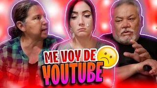 Me voy de YOUTUBE por esta razón 😔